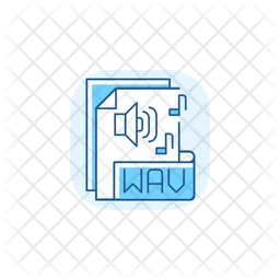WAV 파일  아이콘