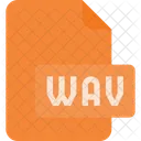 Wav Audio File Icon