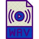 Wav File  Icon