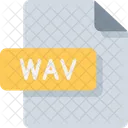 Wav File  Icône