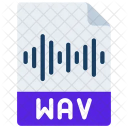 Wav File  Icon