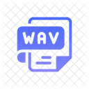Wav File Format Extension Icon