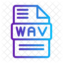 Wav File Document Icon