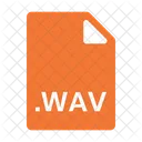 Wav Type Wov Format Document Type Icône