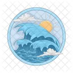 Wave  Icon