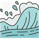 Wave Pool Water Icon