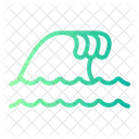 Wave Ecology Environment Icon