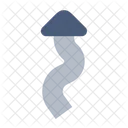 Wave Arrow Up Icon