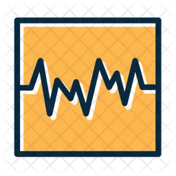 Wave Chart  Icon