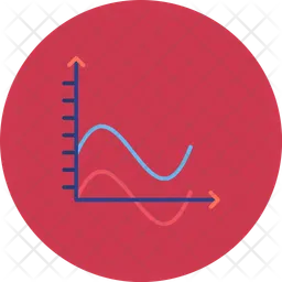 Wave Chart  Icon