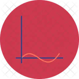 Wave Chart  Icon