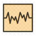 Wave chart  Icon