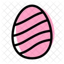 Wave Decoration Egg Icon