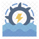 Wave Energy Energy Turbine Icon