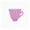 Wave Glass Tea Cup Icon
