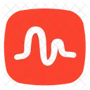 Wave Music Multimedia Icon