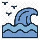 Wave Ocean Sea Icon