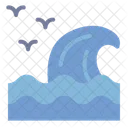 Wave Ocean Sea Icon