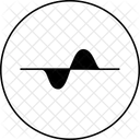 Wave Cosine Line Icon