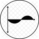 Wave Cosine Line Icon