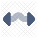Wave Left Right Icon