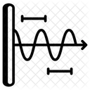 Oscillation Graph Wave Icon
