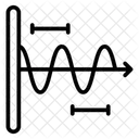 Oscillation Graph Wave Icon