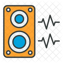 Wave sound  Icon