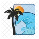 Wave  Icon