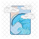 Wave  Icon