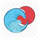 Wave  Icon