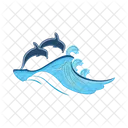 Water Wave Nature Icon