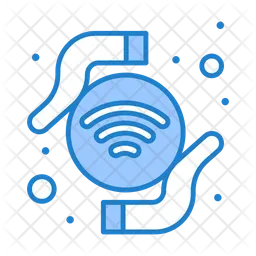 Wave Wifi  Icon