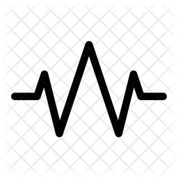 Waveform Icon - Download in Line Style