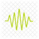 Waveform Frequency Audio Icône