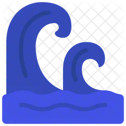 Waves  Icon