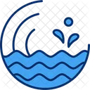 Waves Water Swim Icon