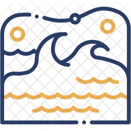 Waves  Icon