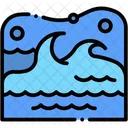 Waves Ocean Tide Icon