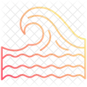 Waves Water Sea Icon