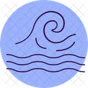 Waves Water Waves Tides Icône