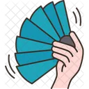 Waving Fan Cooling Icon