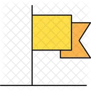 Waving flag  Icon