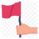 Waving Flag  Icon