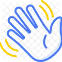 Waving hand  Icon