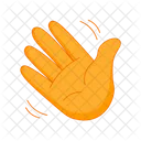 Waving Hand Hand Gesture Hi Icon
