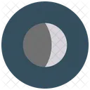 Waxing Crescent Moon Icon