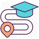 Way To Get Education Icon