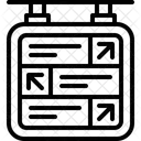 Wayfinding Signaling Panel Icon
