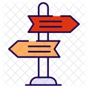 Wayfinding sign  Icon